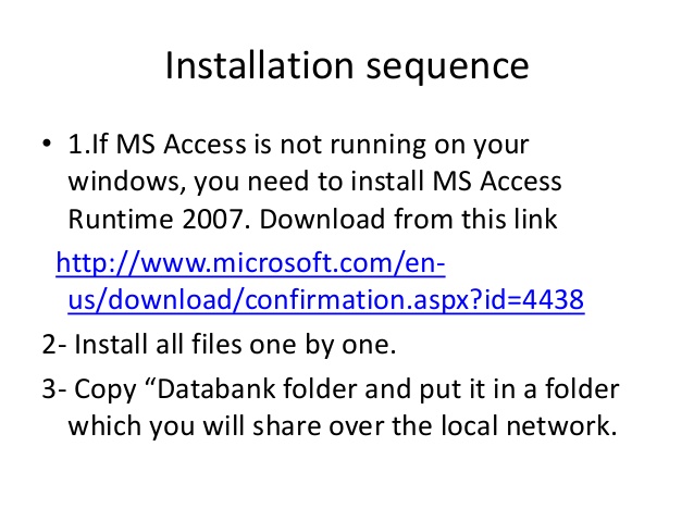 Ms Access Runtime 2007 Download